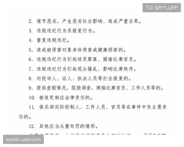 足球纪律委员会处罚规则详解：何时介入及其对判罚的影响